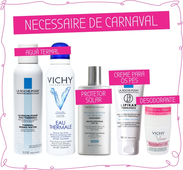 Beauty Drops | NECESSAIRE CARNAVAL | La ROche-Posay, Vichy, SkinCeuticals